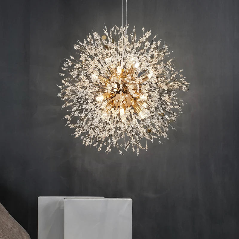 lustre en cristal moderne éclairage décoratif pour intérieur élégant