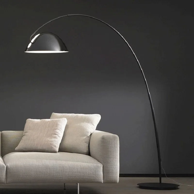lampadaire led design nordique minimaliste canne à pêche