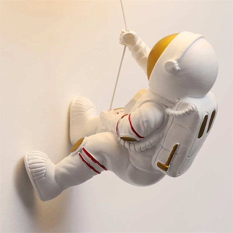 applique murale astronaute moderne pour chevet d'enfant décoration étoile lune