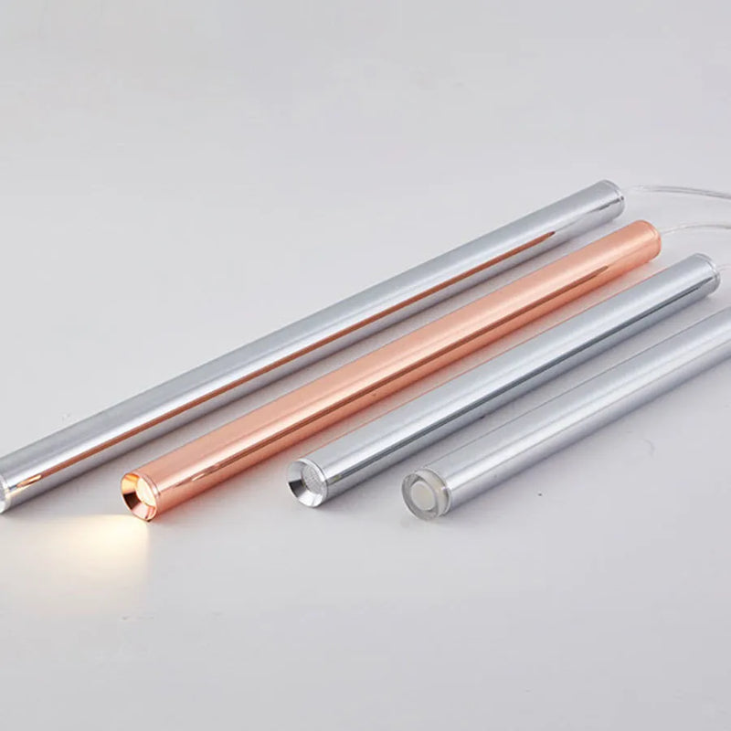 suspension tube led design moderne pour cuisine et bar