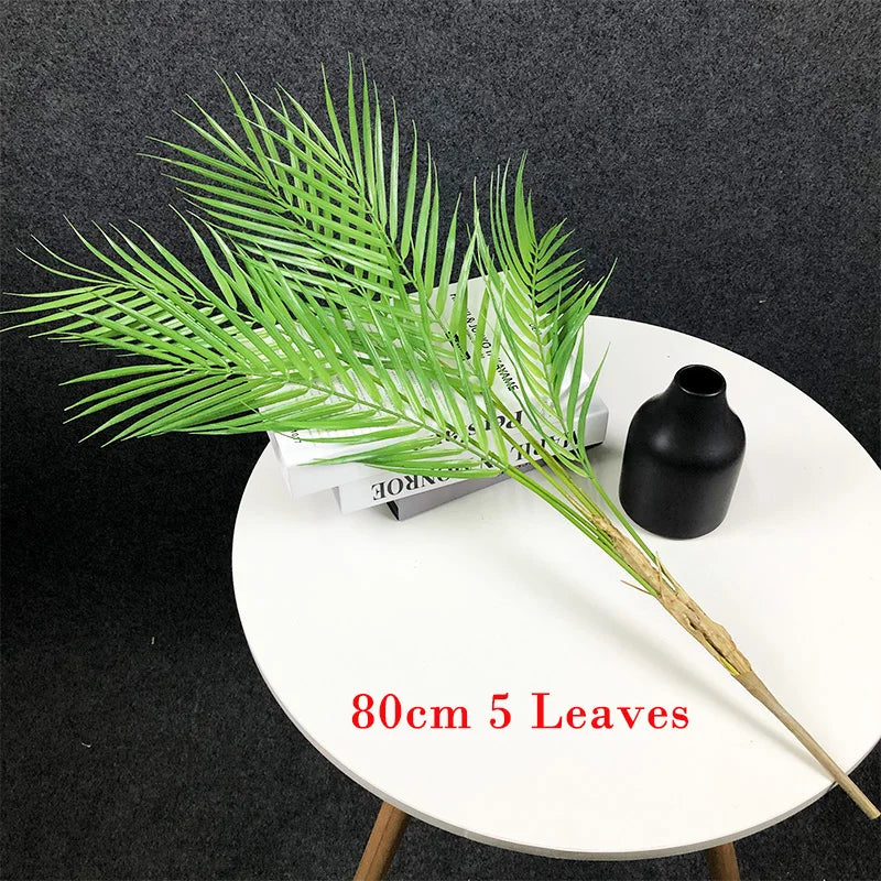 plantes artificielles tropicales pour décoration mariage et DIY