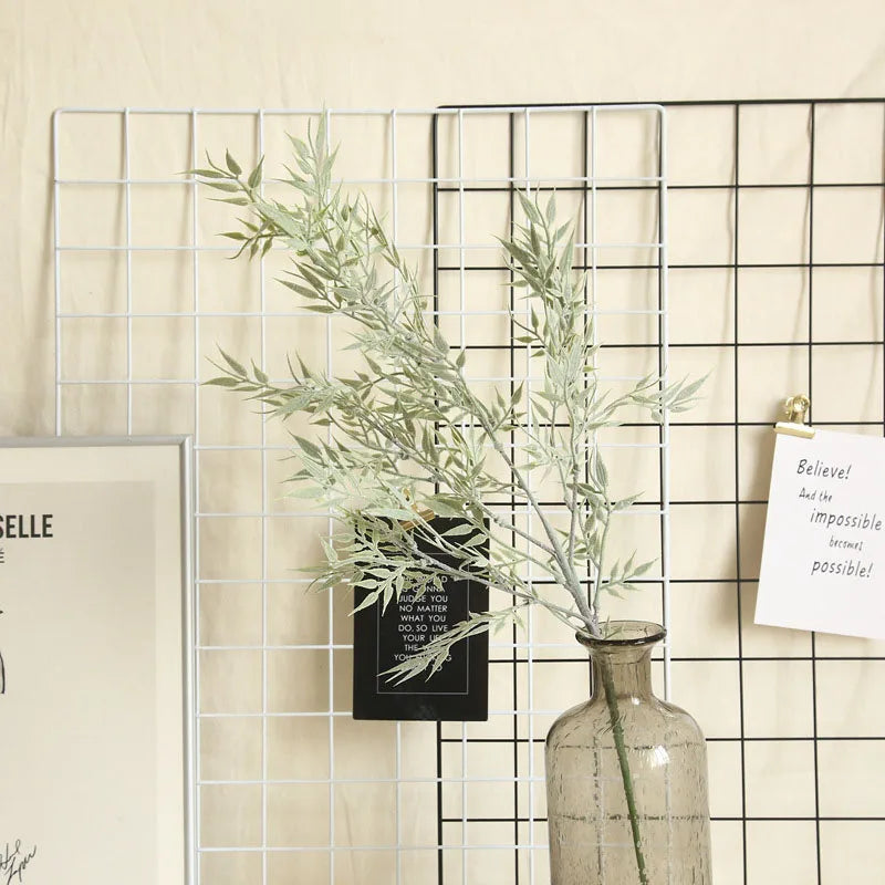 feuilles de fleurs artificielles pour décoration de Noël