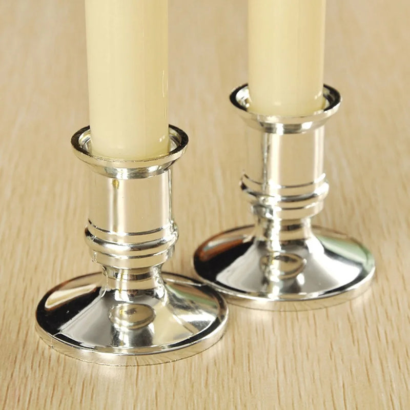 lot de 2 bougeoirs traditionnels pour mariage et dîner