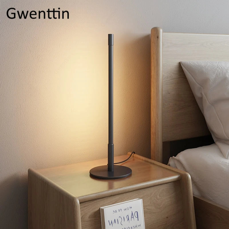 lampadaire led style nordique minimaliste pour intérieur élégant