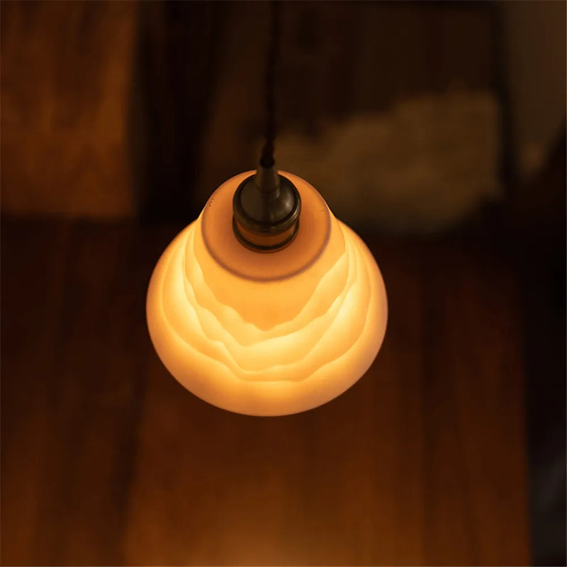 loft style antique led luminaire en laiton céramique rétro