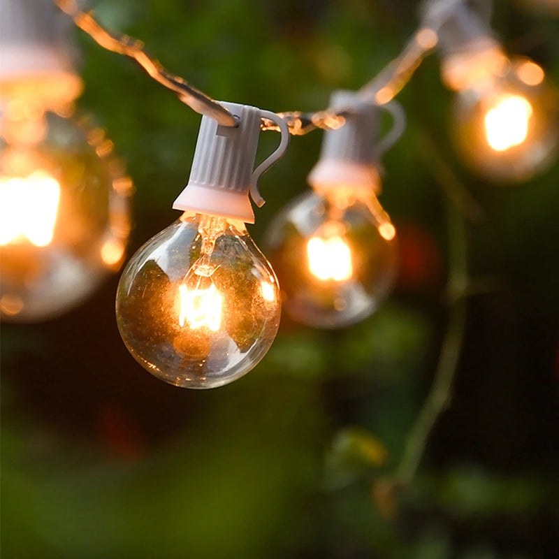 guirlande lumineuse extérieure féerique pour Noël et événements