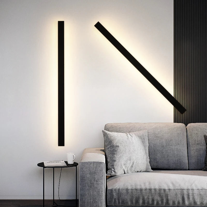 applique murale led étanche minimaliste pour extérieur