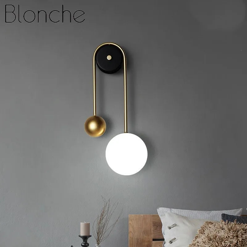 lampe de chevet créative à led trois lumières dimmables pour intérieur