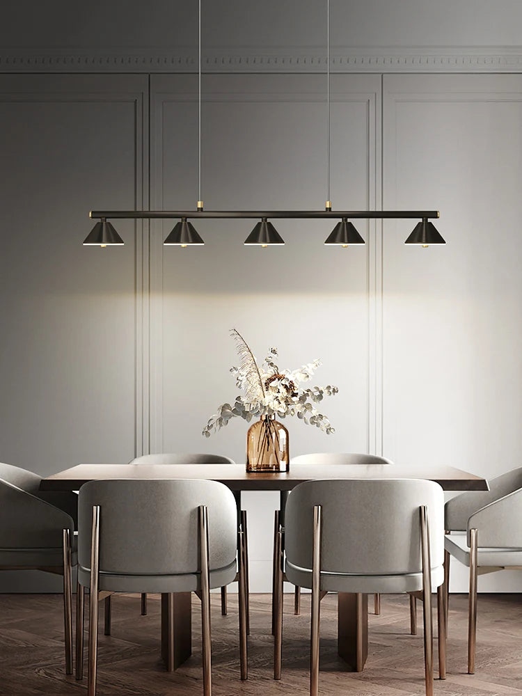 lustre moderne minimaliste luxe nordique led créatif