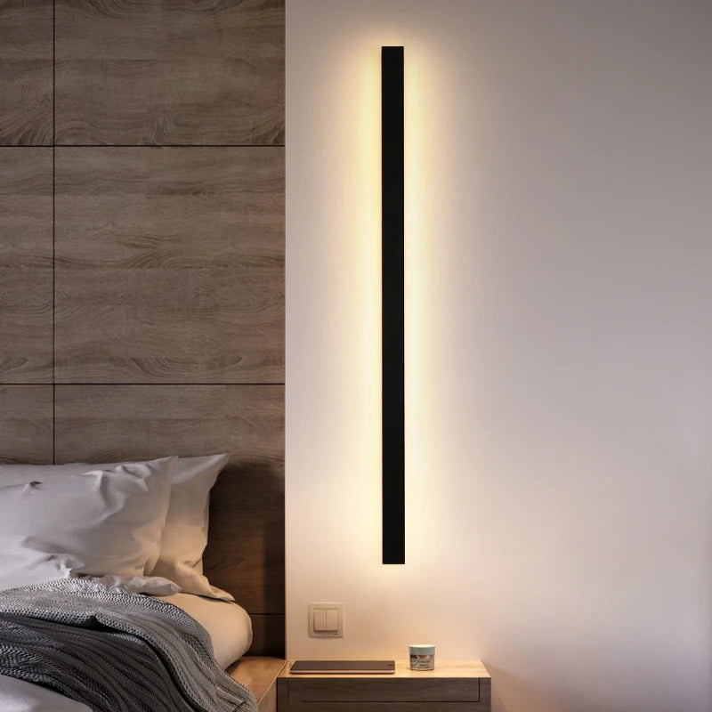 applique murale led étanche minimaliste pour extérieur