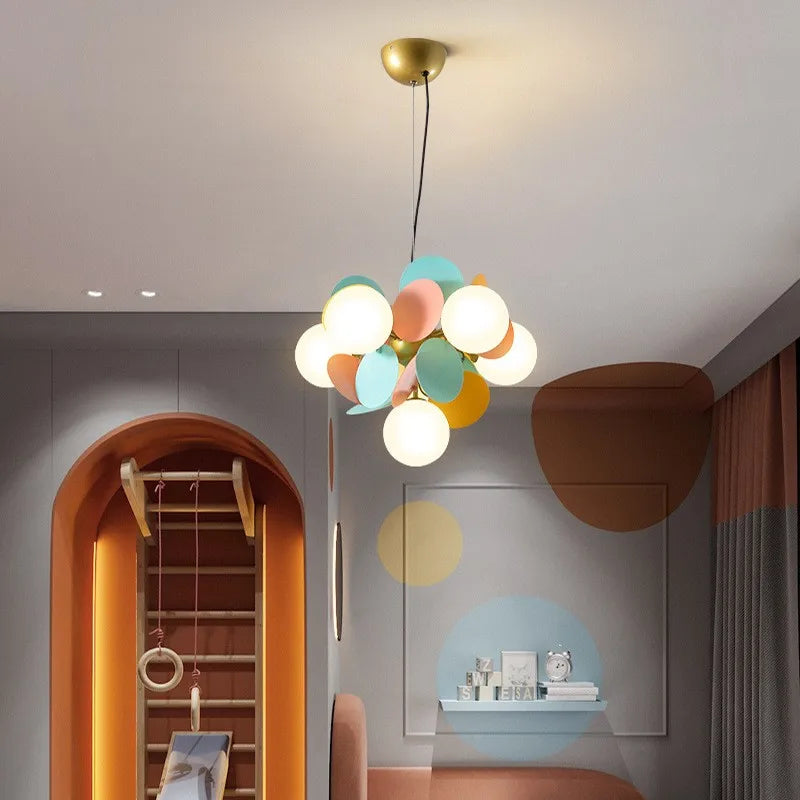 lustre nordique créatif lampe haricots magiques minimaliste moderne