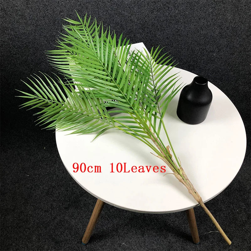 lot de 2 grandes plantes artificielles palmier tropical pour décoration intérieure