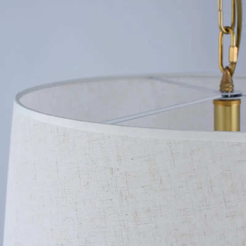 lustre en cuivre véritable pour décoration moderne intérieure