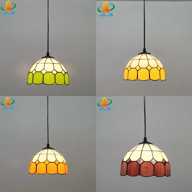 lustre en verre de style européen pour intérieur moderne