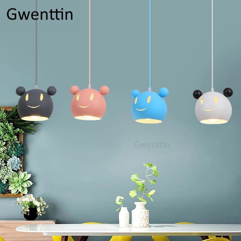 suspension lumineuse nordique pour enfants design moderne décoratif