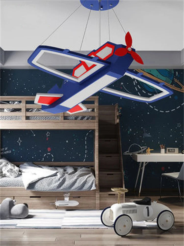 suspension enfant en forme d'avion pour chambre