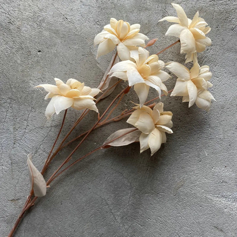 fleurs artificielles en tissu décoratives pour mariage et événements