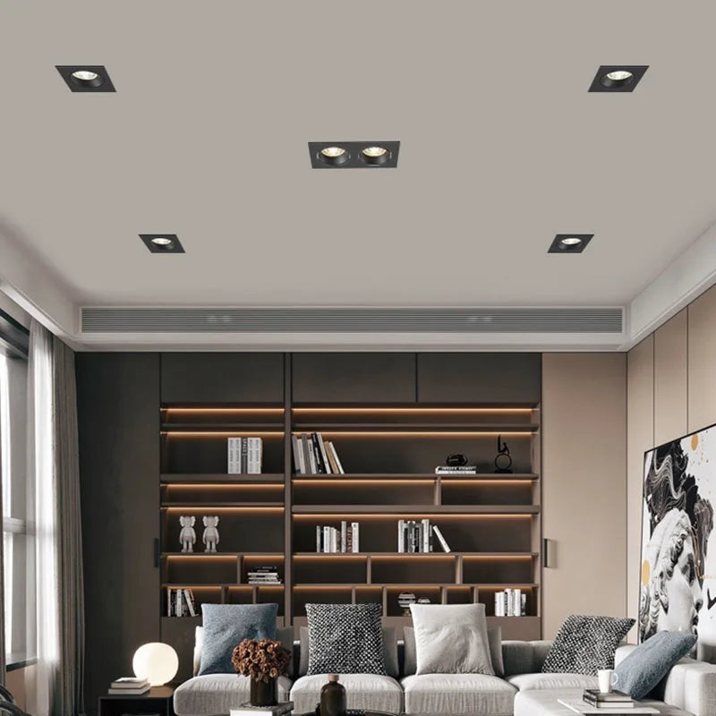 spots led encastrables à intensité variable pour intérieur