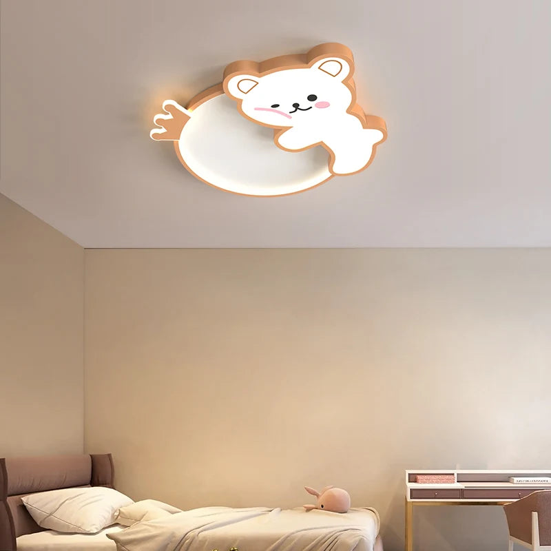 plafonnier ours mignon pour intérieur et décoration enfant