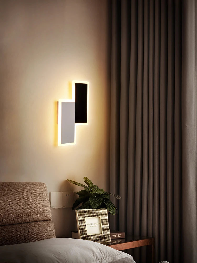 applique murale led moderne simple art décoratif luminaire