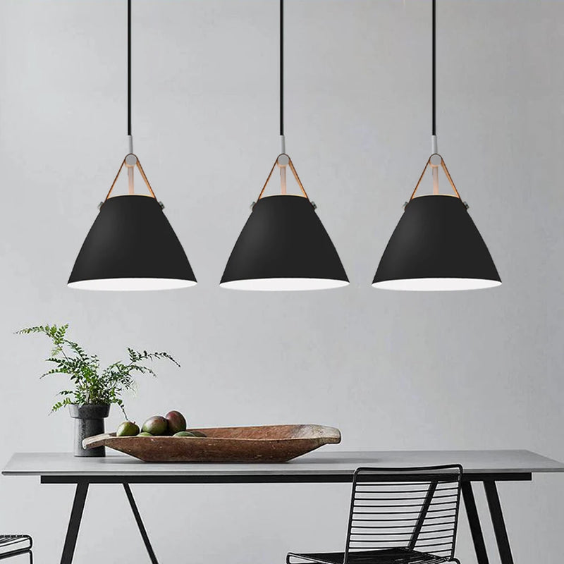lampe led suspendue design nordique moderne décorative