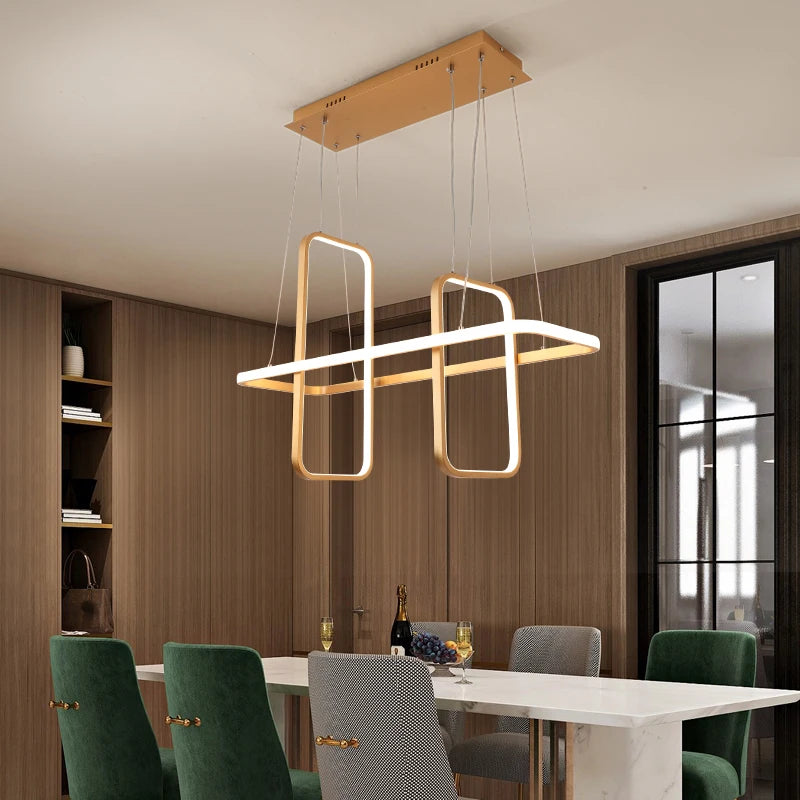 suspension moderne design pour éclairage intérieur créatif