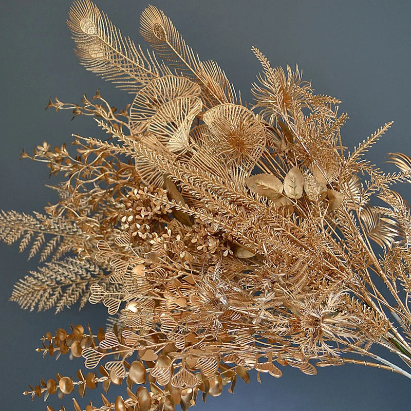 feuilles de palmier artificielles pour décoration de mariage et Noël