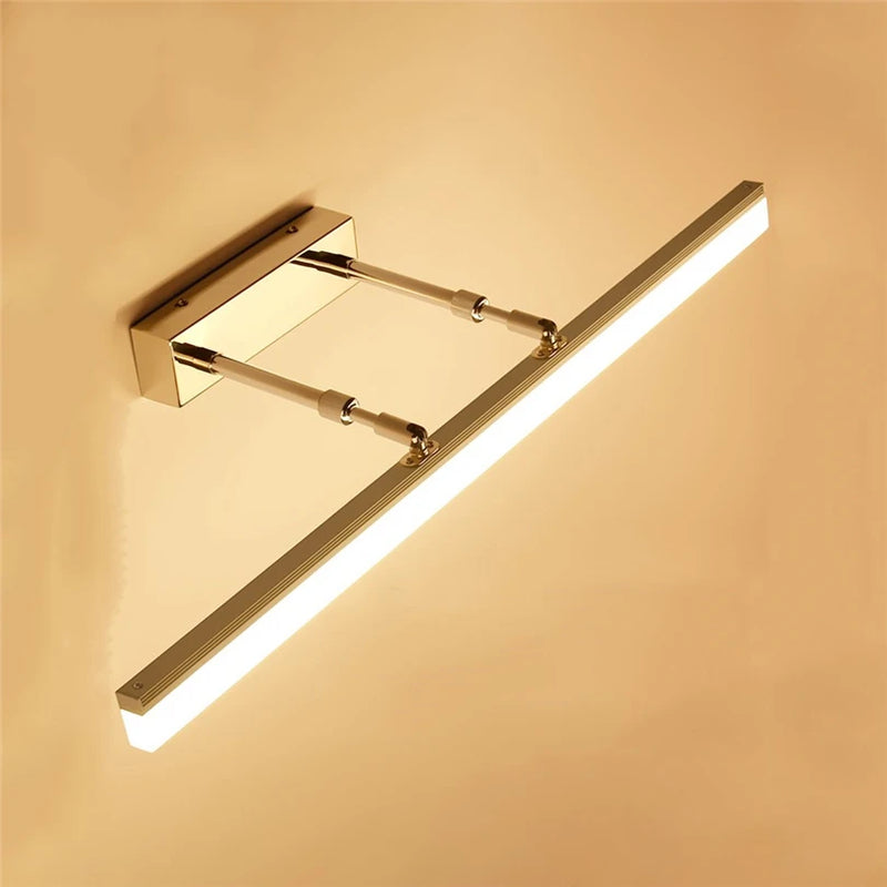 lampe de table led rétractable pour maquillage et vanité