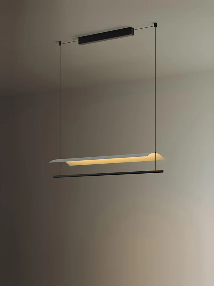 suspension design minimaliste pour un éclairage élégant