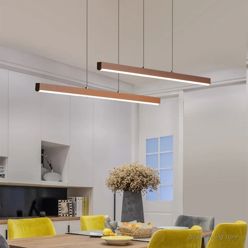 suspension moderne à led pour intérieur élégant et minimaliste