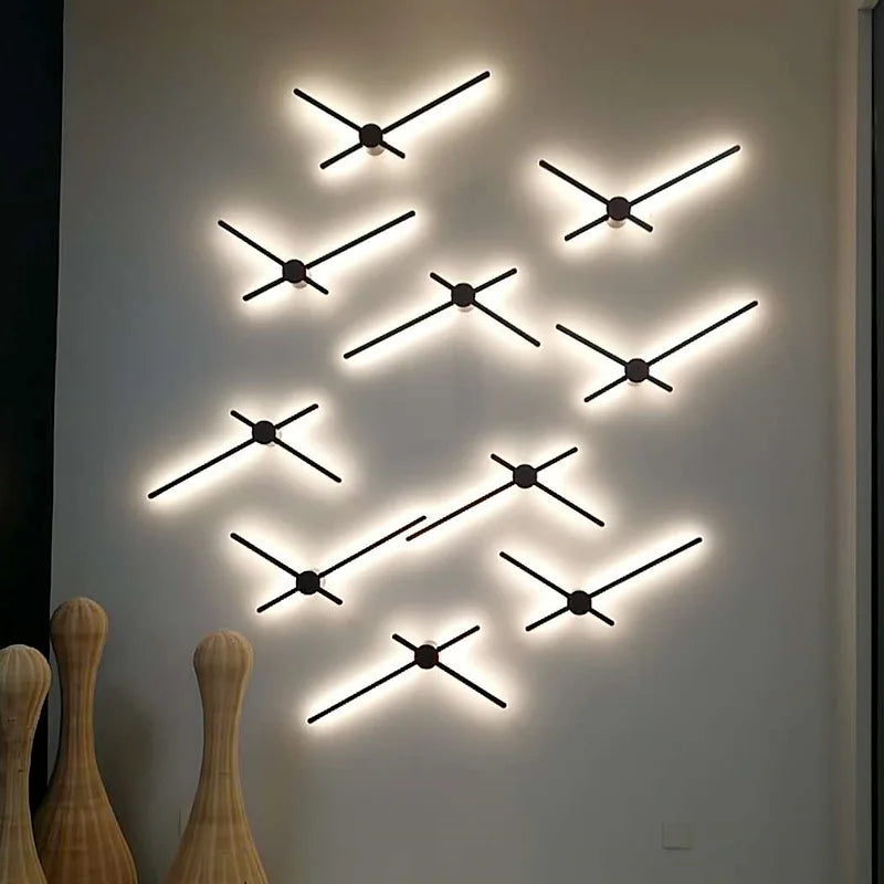 applique murale moderne design pour intérieur lumineux