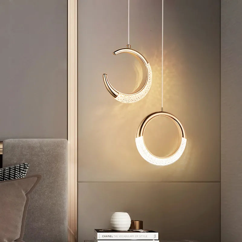 Lampe LED Suspendue Design Nordique Moderne