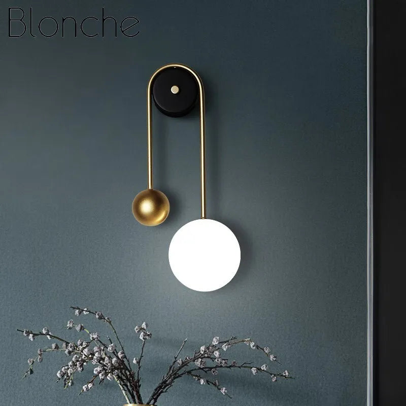 lampe de chevet créative à led trois lumières dimmables pour intérieur