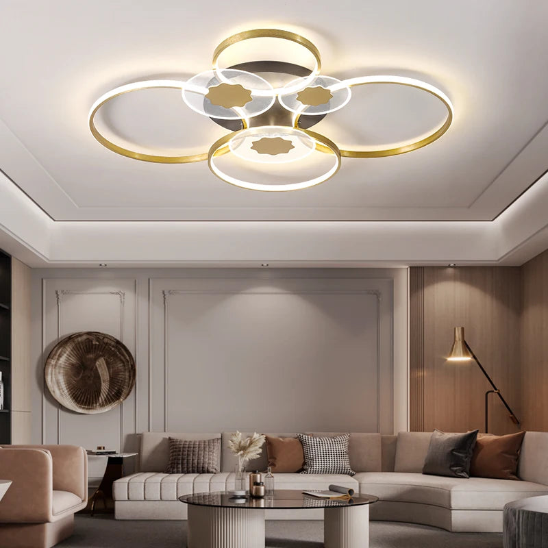 plafonnier décoratif moderne pour intérieur lumineux et élégant