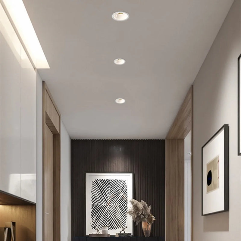 spot led encastré dimmable anti-éblouissement pour intérieur