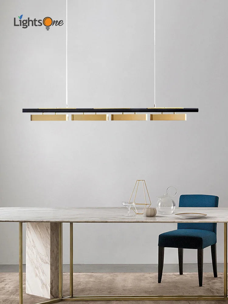 lustre moderne minimaliste design nordique créatif pour espace luxe