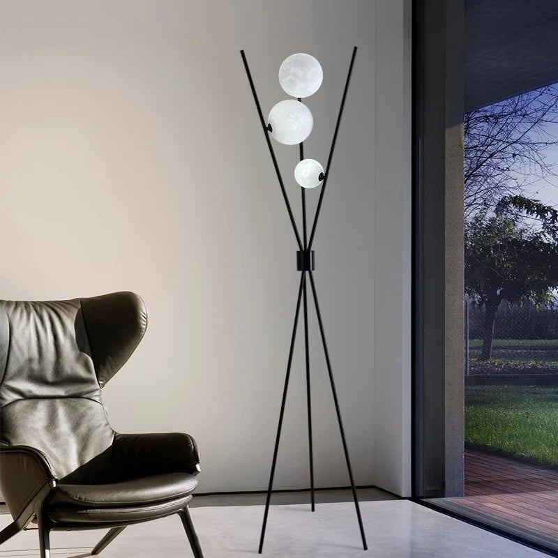 lampadaire design créatif style nordique pour éclairage moderne