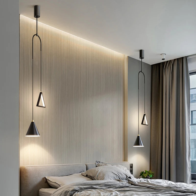 lustre moderne minimaliste design luxe pour intérieur élégant