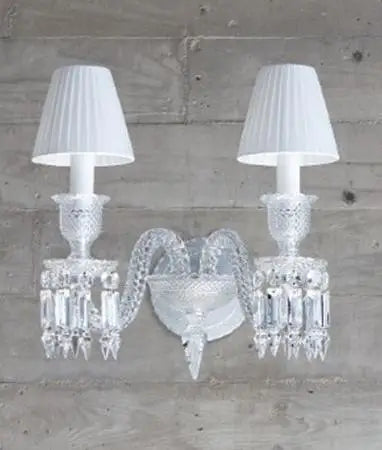 applique murale en cristal pour éclairage intérieur et mariage