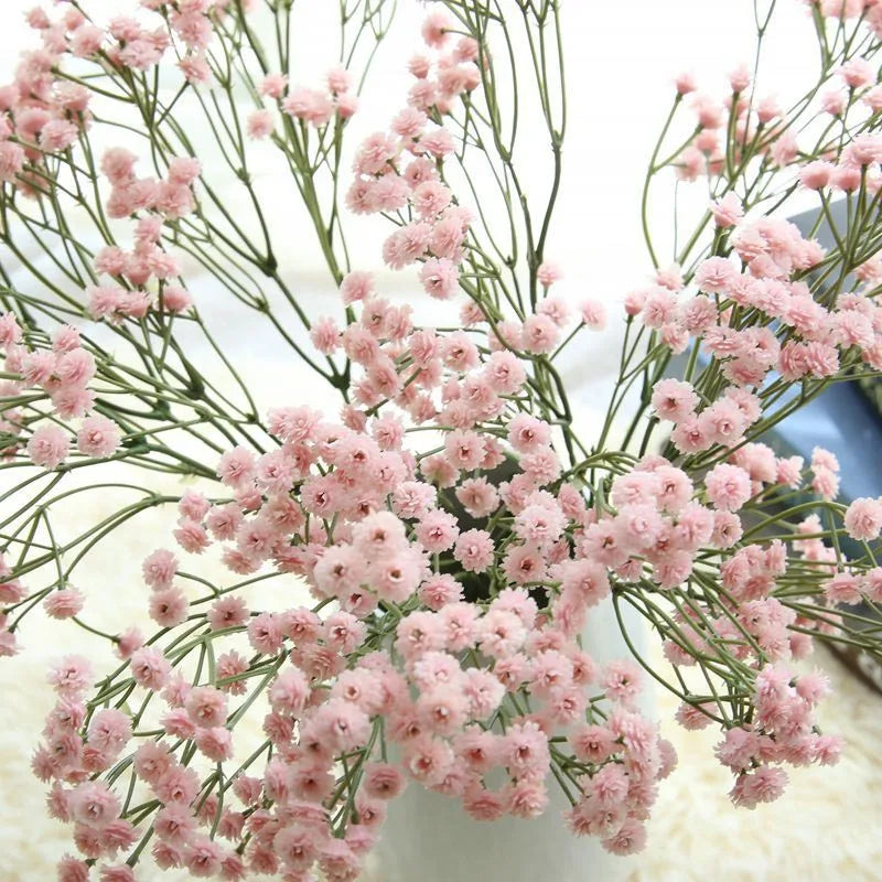 90 têtes de fleurs artificielles pour décorations et bricolage