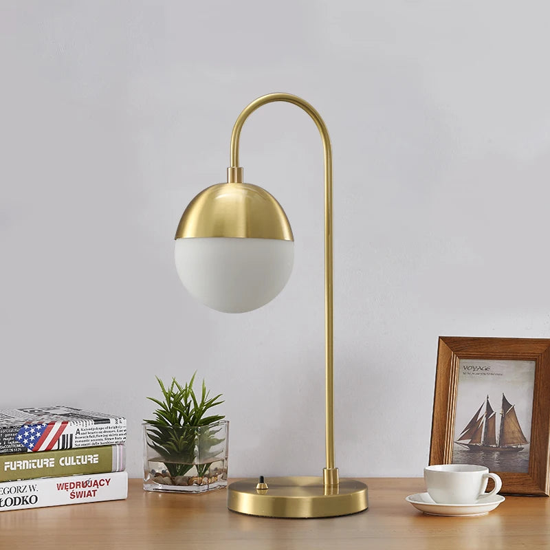 lampe de bureau led rétro créative pour éclairage intérieur