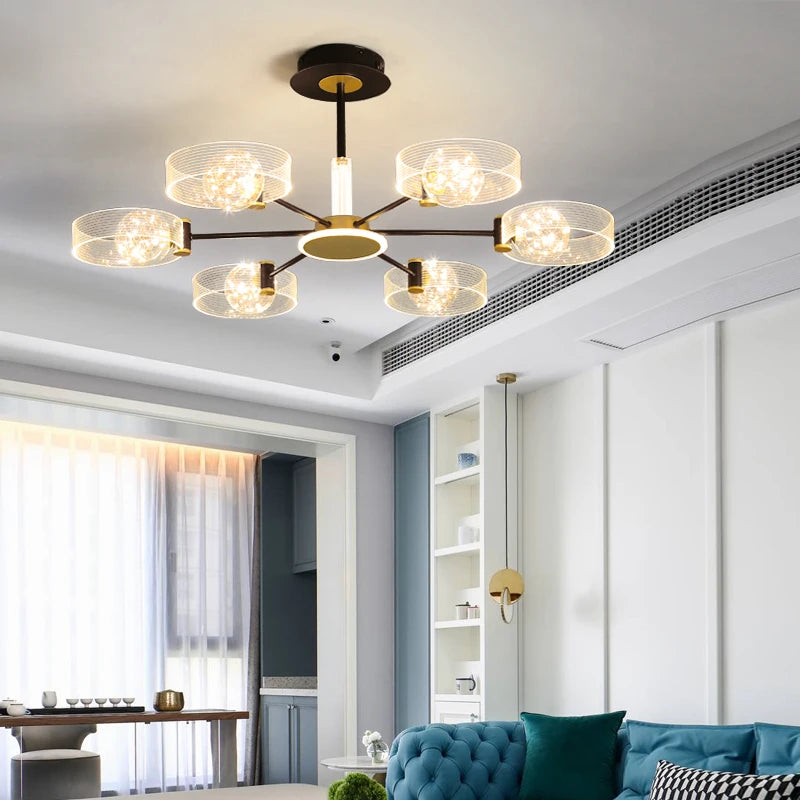 lustre led design pour intérieur moderne et élégant