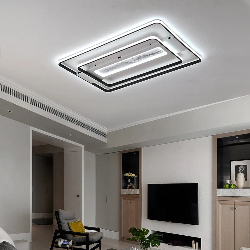 plafonniers led modernes créatifs pour éclairage intérieur