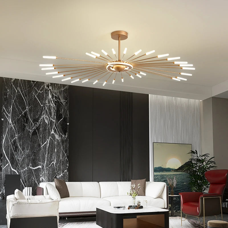 lampe de salon moderne atmosphérique minimaliste nordique