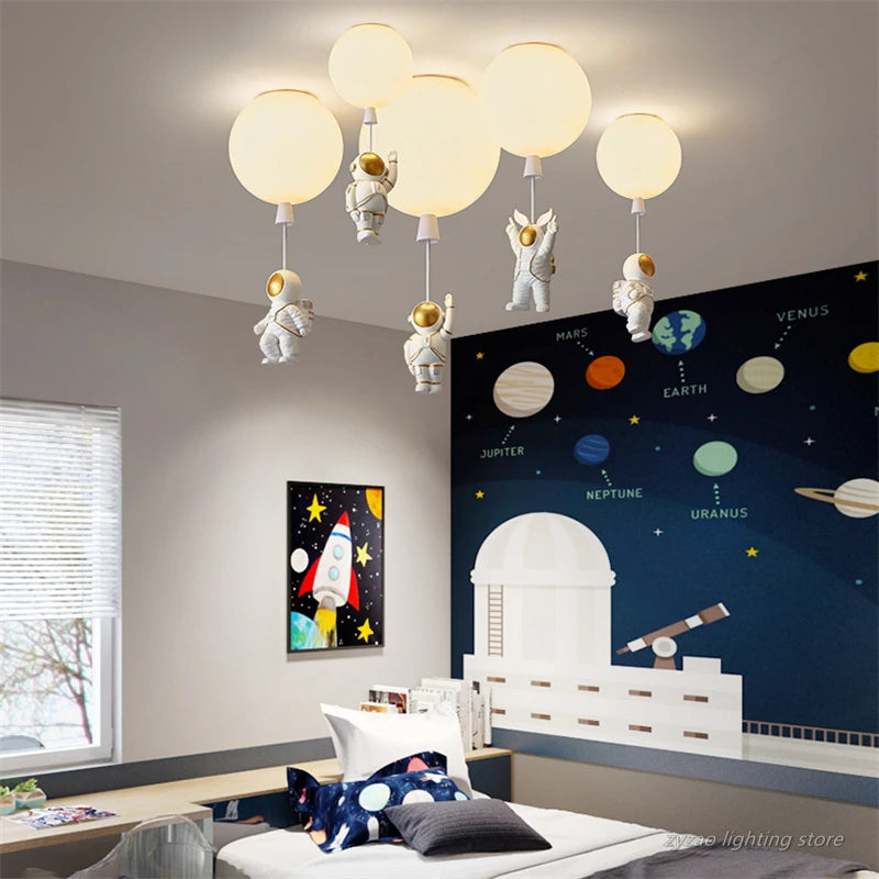 suspension nordique décorative pour chambre d'enfant design ludique