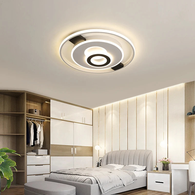 plafonnier led rond moderne pour décoration intérieure lumineuse