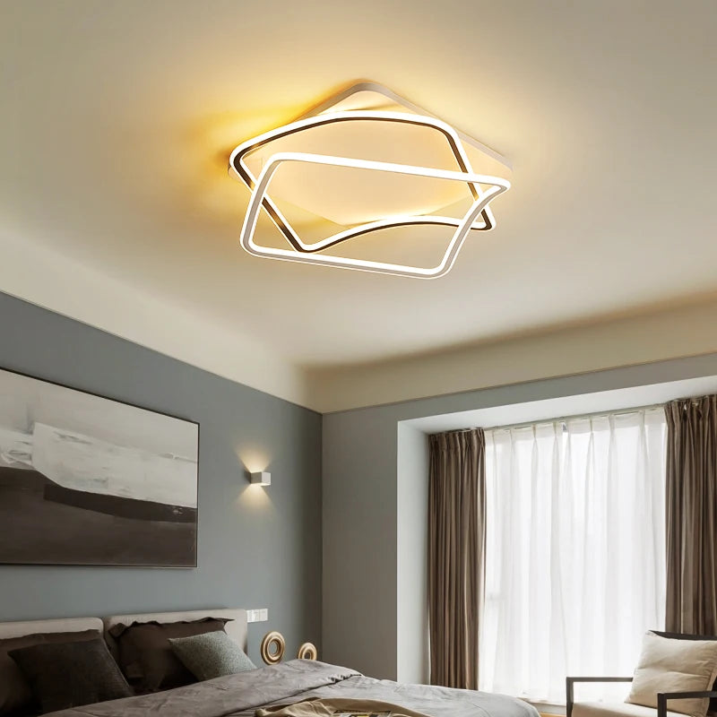 lustre led créatif pour éclairage intérieur moderne