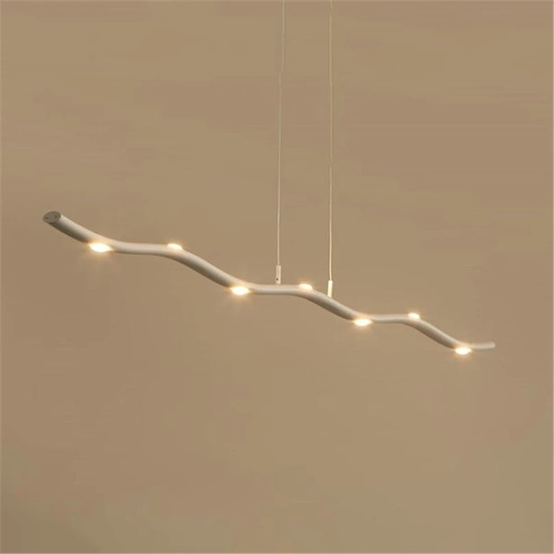 suspension led design post-moderne simple courbe