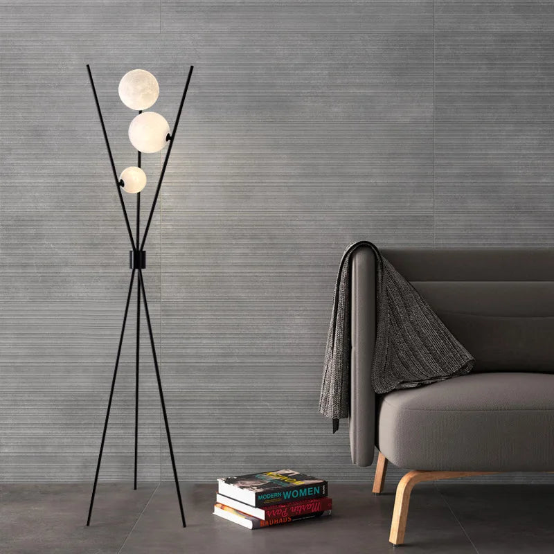 lampadaire design créatif style nordique pour éclairage moderne