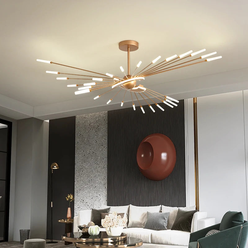 lampe de salon moderne atmosphérique minimaliste nordique